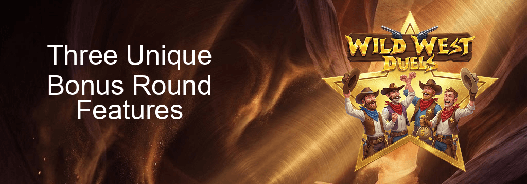 Wild West Duels Three Unique Bonus Round Features